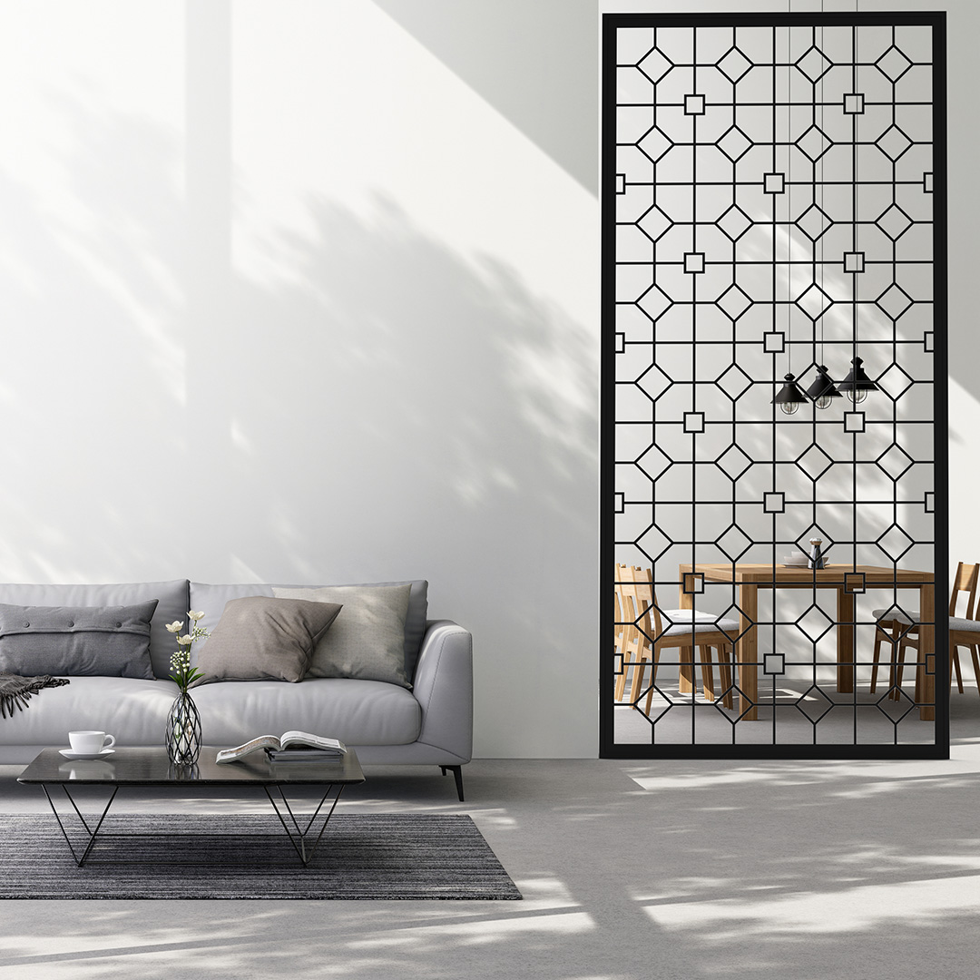 משרביה לסלון בסגנון יפני